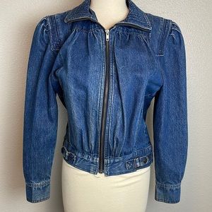 VTG Learsi Denim Jacket, Wm’s Sz M